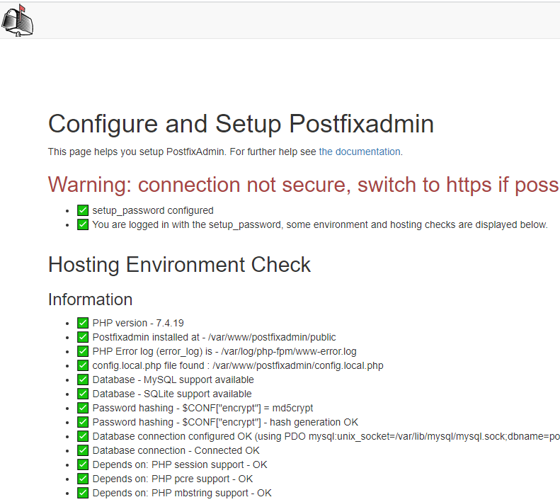 セール postfix のセットアップ出し方